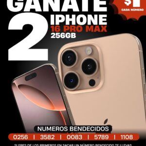 Números | Gánate 2 iPhone 16 Pro Max